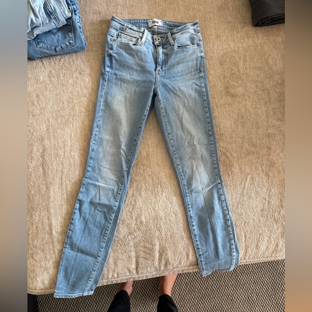 PAIGE Hoxton Ankle Denim Jeans